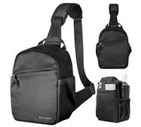 K&F CONCEPT Sac à bandoulière pour Appareil Photo, Sac à Dos Reflex Compact pour Appareil Photo imperméable à l'eau avec bandoulière Large et Ajustable
