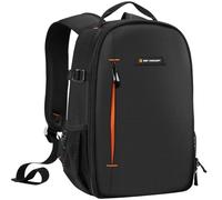 K&F Concept Sac à Dos pour Appareil Photo Reflex, Sacoche pour Appareil Photo à bandoulière avec Extension sur Le Dessus, Sacs de Photographie étanches avec Courroie Ajustable