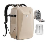 K&F CONCEPT Sac à Dos pour Appareil Photo avec Coque Rigide pour Appareil Photo avec Compartiment pour Ordinateur Portable de 15,6" et Housse de Pluie pour Drones, appareils Photo Reflex numériques