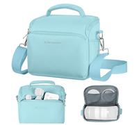 K&F Concept Sac à Dos pour Appareil Photo, Crossbody bandoulière Housse de Protection pour Appareil Photo Reflex Sac Photo avec Compartiment pour Accessoires pour Appareil Photo DSLR/SLR