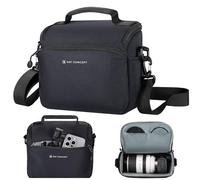 K&F Concept Sac à Dos pour Appareil Photo, Crossbody bandoulière Housse de Protection pour Appareil Photo Reflex Sac Photo avec Compartiment pour Accessoires pour Appareil Photo DSLR/SLR