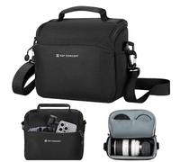 K&F Concept Sac à Dos pour Appareil Photo, Crossbody bandoulière Housse de Protection pour Appareil Photo Reflex Sac Photo avec Compartiment pour Accessoires pour Appareil Photo DSLR/SLR