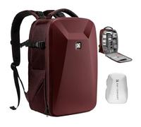 K&F CONCEPT Sac à dos pour appareil photo rigide reflex numérique avec compartiment pour ordinateur portable de 15,6“ et housse de pluie, Sac Photo pour drones, appareils photo reflex numériques