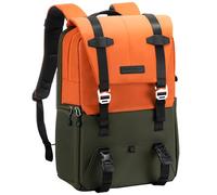 K&F CONCEPT Sac à Dos pour Appareil Photo, Sac Appareil Photo Reflex Grande Capacité résistant à l’eau avec Housse de Pluie pour DSLR Canon Nikon Sony Olympus DJI Drone Portable 15.6''