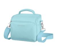 K&F Concept sac bandoulière pour appareil photo bleu ciel, sac photo compact pour reflex et objectifs