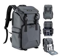 K&F CONCEPT Sac pour Appareil Photo pour photographes, Sac de Voyage pour trépied, Accessoire d'objectif avec Compartiment pour Ordinateur Portable et Housse de Pluie pour appareils Reflex numériques
