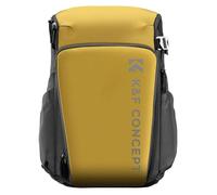 K&F Concept Sacs Appareil Photo, 25L Caméra Alpha Sac à Dos Air pour Photographes Grande Capacité avec Housse de pluie - Jaune