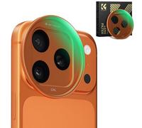 K&F CONCEPT Snap-on Filtre CPL Compatible iPhone 17 Pro Max/17 Pro | Ultra-Léger 9,5g Filtre Polarisant CPL avec Support Snap-on Deco, Verre AGC 28 Couches Revêtement Antireflet, Orange -FA301