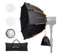 K&F Concept Softbox Octagonal 23.6"/60cm Grille Poche Déverrouillage Rapide
