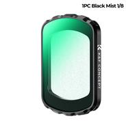 K & F Concept Sports Camera Pound pour DJI Osmo Pocket 3,UV,CPL,ND,PL,Diffusion noire,1/2,1/8,Réglable,2 en 1,Livre en option - Type 1 Black Mist 1-8