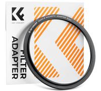 K&F CONCEPT Step up Ring 52-82mm Magnétique Bagues d'adaptation | Installer Rapidement,Aimanté,Solide,Uniquement Compatible avec Filtre Magnétique de K&F,FP701