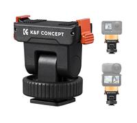 K&F CONCEPT Support à Sabot Froid en Plastique Compatible avec DJI Osmo Nano/Osmo Action 6, Support magnétique à Fixation Rapide pour caméra d'action, Adaptateur trépied à Sabot Chaud