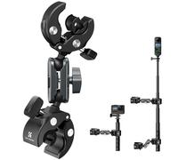 K&F CONCEPT Support Action Cam avec Double Super Clamp, Rotule 360°