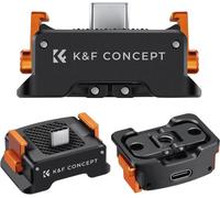 K&F Concept Support Adaptateur de Charge et Vis en T Forme et Plateau Rapide en L Accessoires pour DJI osmo Pocket 3
