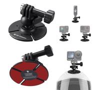 K&F CONCEPT Support Casque Adhésif Rotule Flexible pour Caméra d'action