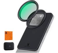 K&f Concept Support Magnétique 6.7" Avec Filtre Nd2-32, Compatible Iphone Magsafe 67mm (Séries 16/15/14/13/12 Pro Max/Plus).