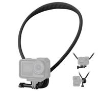 K&F CONCEPT Support pour Cou avec Coussin d'air, Porte-Caméra avec Adaptateur 1/4" Compatible avec GoPro Hero 13/12/11/10/9/8/7/6/5/4/MAX, Insta 360 X5/X4/Ace Pro 2, DJI Osmo Nano, Action 3/4/5 Pro
