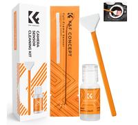 K&F CONCEPT - tampon de nettoyage pour capteur plein format 24mm/16mm APS-C *6 et kit de nettoyage liquide pour capteur 20ml pour appareil photo numérique reflex Sony 6pcs full frame