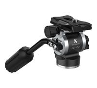 K & F CONCEPT-Tête de trépied professionnelle,tête hydraulique,processus CNC moulé sous pression,plaque de - Hydraulic Head