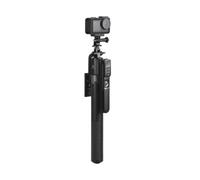 K&F Concept Perche Selfie 180CM Trépied de Suivi AI 360°, Déploiement Automatique et Repliage Rapide, 2 Anneau Lumineux, Contrôle par Gestes, Télécommande Bluetooth, 7 en 1 pour Vidéo/Vlog/Live