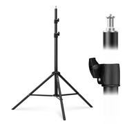 K&F CONCEPT Fotografie Lichtstativ, 280CM/9.1ft Metal Light Stand pour la Photographie de Studio, réflecteur, Flash & vidéo, avec Filetage Universel de 1/4‘’