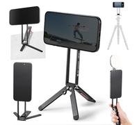 K&F CONCEPT Trépied Magnétique pour téléphone Perche à Selfie Portable Compatible avec iPhone 17/16/15/14/13/12 Plus Pro Max, Mini trépied téléphone Portable, Notre Aimant Double Face