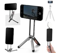 K&F CONCEPT Trépied Magnétique Support Téléphone Compatible iPhone Gris