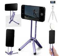 K&F CONCEPT Trépied Magnétique Support Téléphone Compatible iPhone Violet