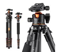 K&F Concept Trépied SLR, caméra carbone, léger et compact, monopode d'enregistrement panoramique à 360°, charge maximale 15 kg, équipé de la tête BH-36L