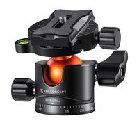 K & F Concept Trépied Tête Caméra Trépied Rotule Adaptateurs 360 Degré Rotule 1/4 Dégagement Rapide pour DSLR - 16KG Load D