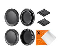 K&F Concept Z-Mount 2 x Cache Boitier 2 x Bouchon Arrière 2 x Protection Griffe 1 x Chiffon Compatible avec Nikon Z6/Z7/Z8/Z9/Z30/Z50/Z5/Z7 II/Z6 II/ZF C/Z6 III