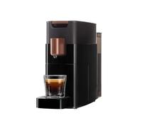K-fee ONE Machine à capsules pour café, thé et cacao | Machine à café compacte | Chauffage rapide | Réservoir d'eau de 0,8 l | 19 bar | Cuivre noir | Vainqueur du test Stiftung Warentest 2023