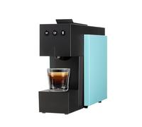 K-fee SQUARE Machine à capsules pour café, thé et cacao, cafetière compacte, chauffage rapide, réservoir d'eau de 0,8 l, 19 bar, bleu