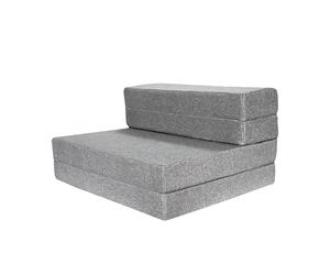 K´Foam Store Canapé-lit et matelas pliant, idéal pour le camping, les appartements, les voyages, les invités (90 x 190 x 11 cm)