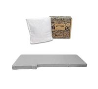 K´Foam Store Lit avant + drap de camping pour Fiat Ducato, Jumper, Boxer (2002-2025) Couleur gris, lit supplémentaire, Camper Van, Van