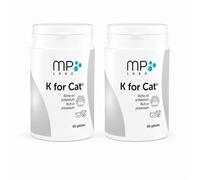 K for Cat - Mp Labo - 2x60 gélules | Recommandé pour le traitement de l'hypokaliémie et le maintien du bon équilibre électrolytique.