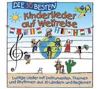 K. Glück & Die Kita-Frösch Die 30 besten Kinderlieder auf Weltreise - lusti (CD)