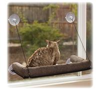 K&H Pet Products, EZ Kitty Sill Deluxe avec Traversin, Couchette pour Chat À Monter sur Fenêtre pour Chat