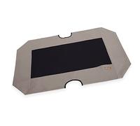 K&H Pet Products Housse de rechange originale pour lit d'animal domestique (lit vendu séparément) Taupe/noir XL 127 x 81,3 cm