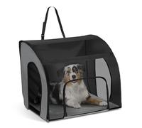 K&H Pet Products Siège Auto fermé pour Chien, Transport sécurisé, siège Auto de Voyage, parois Souples, Coussin Lavable, entrées Multiples, fenêtres en Maille, Taille L, 75 x 55 x 64,8 cm