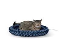 K&H Pet Products Thermo-Kitty Fashion Splash Panier Chauffant pour Animal Domestique Bleu Taille L 40,6 x 55,9 cm 7 W