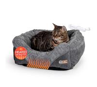 K&H Pet Products Thermo-Pet - Lit d'intérieur Chauffant pour Animaux de Compagnie pour Chats et Chiens, Coussin Chauffant renforcé et apaisant, Tapis Chauffant imperméable, Lavable en Machine