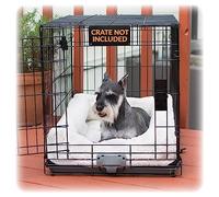 K&H Pet Products Ultra Plush Deluxe Coussin de Cage pour Chien - Lit et Tapis de Niche en Peluche, Portable et Utilisation en intérieur, Taille Moyenne - Polaire