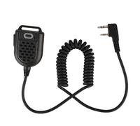 K Head Mini Talkie-Walkie éMetteur-RéCepteur Portable Microphone à Main Avec Lampe (Noir)