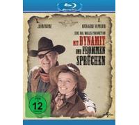 K.HEPBURN/JOHN WAYNE/+ - MIT DYNAMIT UND FROMMEN SPRUECHEN BLU-RAY WESTERN NEUF