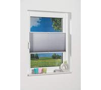 K-Home 688899-41 Store plissé Klemmfix Gris