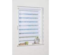 K-home Andorra Store Double avec système Klemmfix sans perçage Blanc, Blanc, 70 x 150 cm