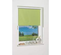 K-Home Klemmfix Mini Store occultant, Tissu, Vert, 80 x 150 cm