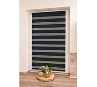 K-Home Klemmfix Store Enrouleur Double Noir 50 x 200 cm