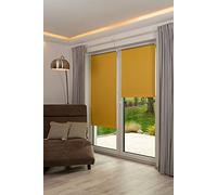 K-home Klemmfix Store Enrouleur occultant Jaune 50 x 200 cm